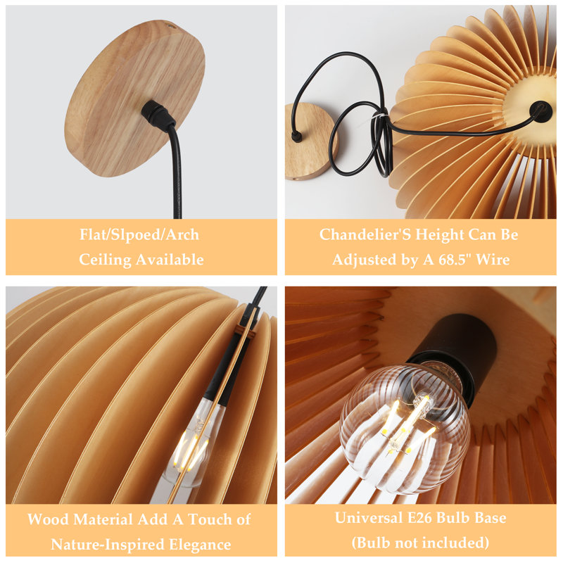 Wrought Studio™ Yingst Harukazu 1 - Light Black/Brown Single Wrought Studio™ Yingst Harukazu 1 - Light Black/Brown Single
